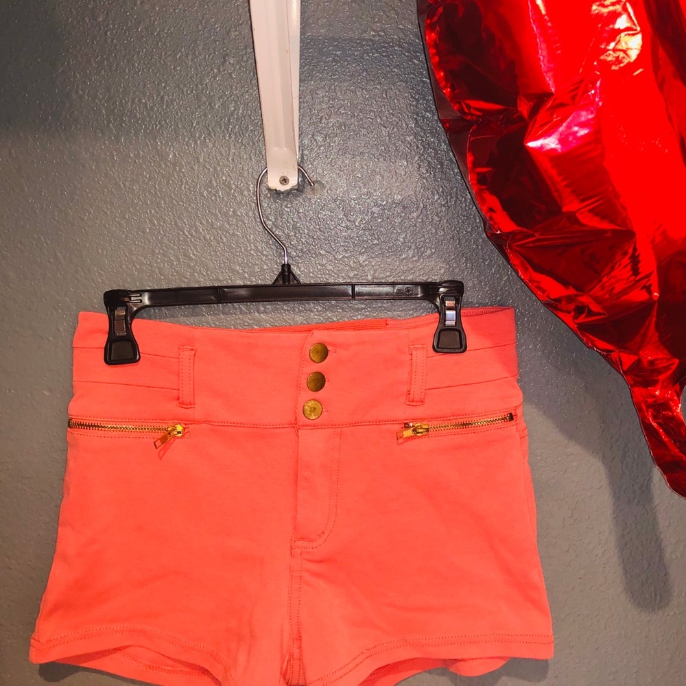 high waisted shorts